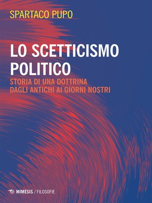 cover image of Lo scetticismo politico